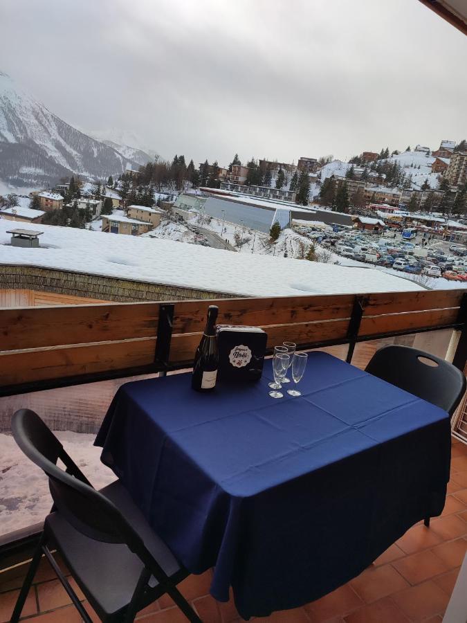 Le Cosy Aux Pieds Des Pistes Appartement Avec Balcon Plein Centre Orcières Dış mekan fotoğraf