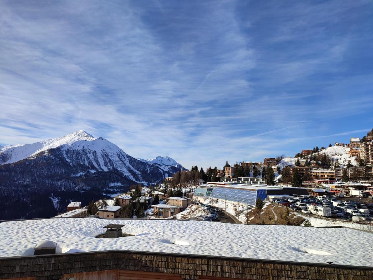 Le Cosy Aux Pieds Des Pistes Appartement Avec Balcon Plein Centre Orcières Dış mekan fotoğraf